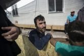 Starving residents of Syrian city of Madaya break down after receiving first aid 