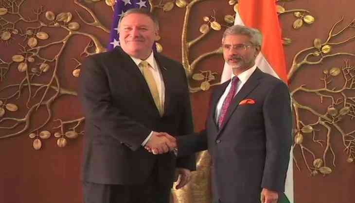 S Jaishankar, Mike Pompeo