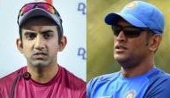 Gautam Gambhir reveals few on field instances when MS Dhoni lost his cool