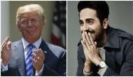 Shubh Mangal Zyada Saavdhan star Ayushmann Khurrana reacts to Donald Trump’s tweet for film