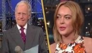 David Letterman faces internet backlash over resurfaced Lindsay Lohan interview