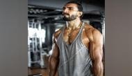 Ranveer Singh shares a glimpse of his intense workout