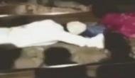 Man jumps under moving train to save girl fallen on tracks; rescue video goes viral