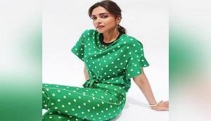 Cannes 2022: Deepika Padukone reveals her retro side in green polka-dotted jumpsuit