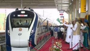 PM Modi flags off Vande Bharat Express train between Gandhinagar and Mumbai