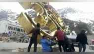 Majestic bronze 'Om' figure to grace Kedarnath Dham in Uttarakhand