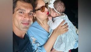 Karan Singh Grover goes on a car ride with daughter Devi; Bipasha shares video