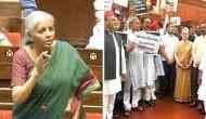 'Outrageous allegations,' says Nirmala Sitharaman as opposition labels budget 'discriminatory'